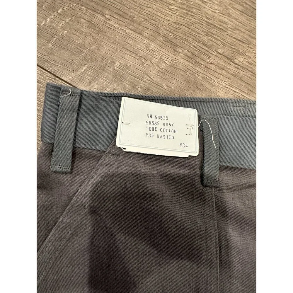 VTG Cabela’s 70s/80s Shorts Mens Size 34 Gray  Button Waist  42 Talon Zipper